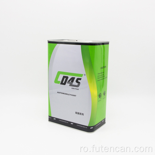 Cutie metalica metalica goala de 4L